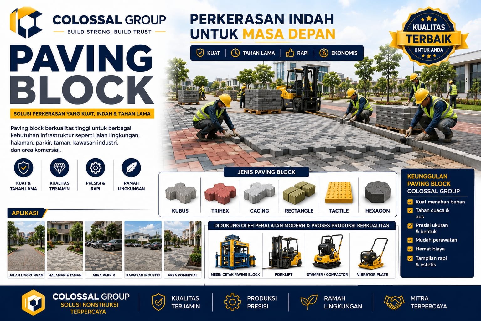 Jasa pasang paving block Kembangan